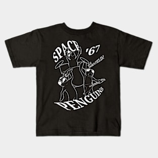 Space Penguins '67 White Kids T-Shirt